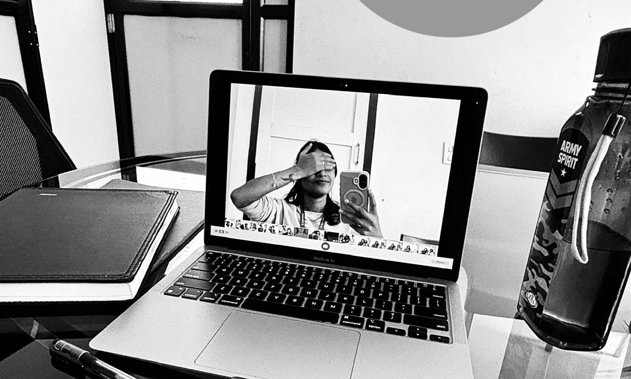 Generative art poster concept